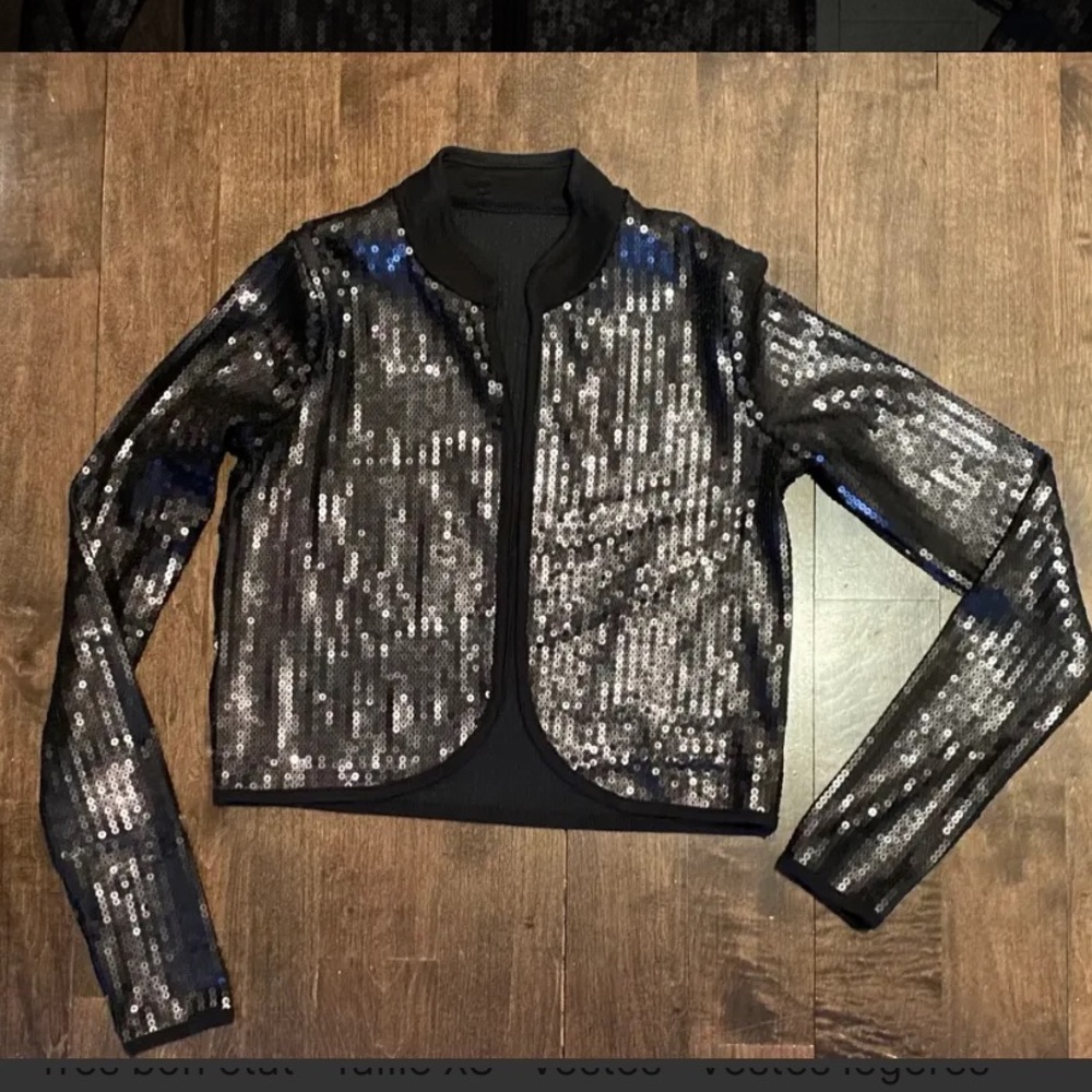 Sequin bolero jacket